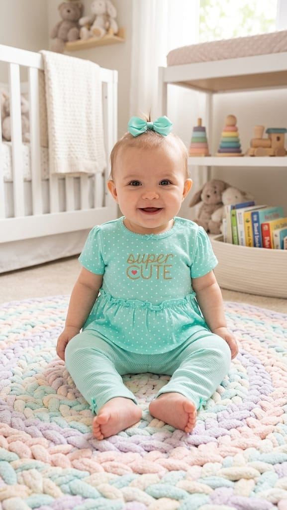 Set Super Cute Menta 2 Piezas